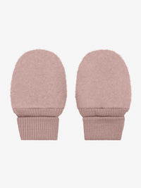 Vanter i uldfleece – Mahogany Rose