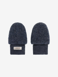 Vanter i uldfleece – Ombre Blue Melange