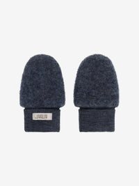 Vanter i uldfleece – Ombre Blue Melange