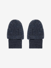 Vanter i uldfleece – Ombre Blue Melange