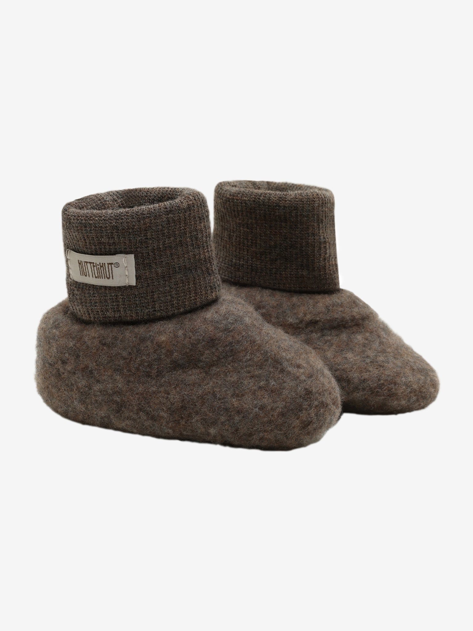 Futter i uldfleece – Brown Melange