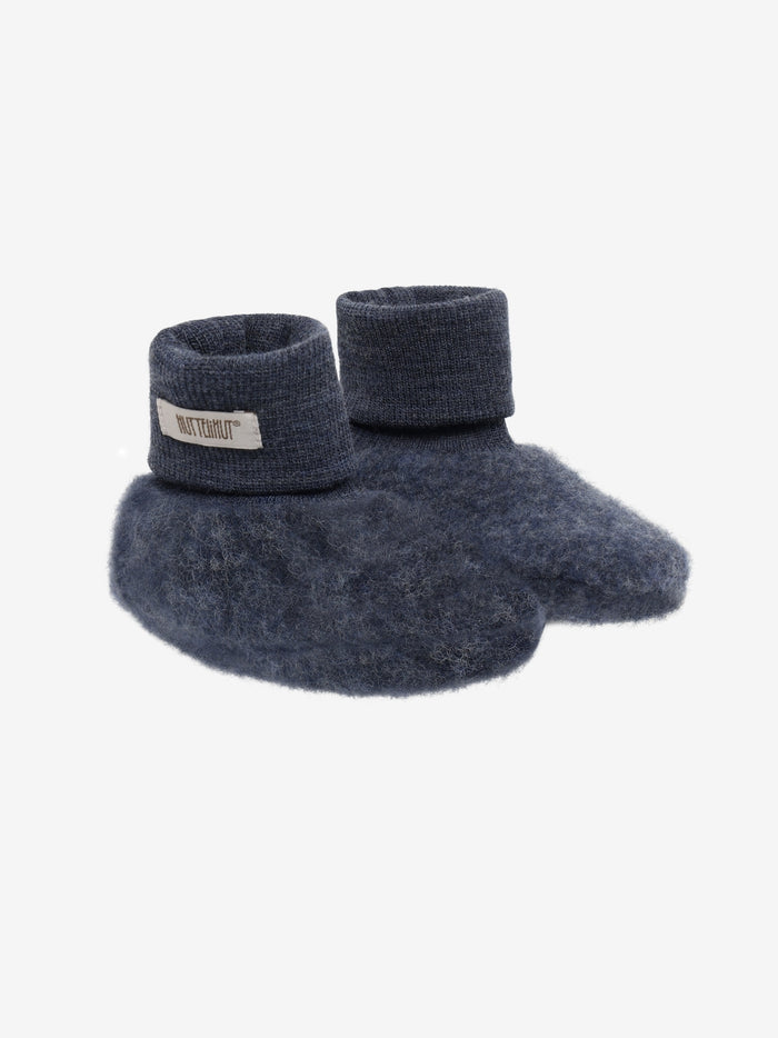 Futter i uldfleece – Ombre Blue Melange