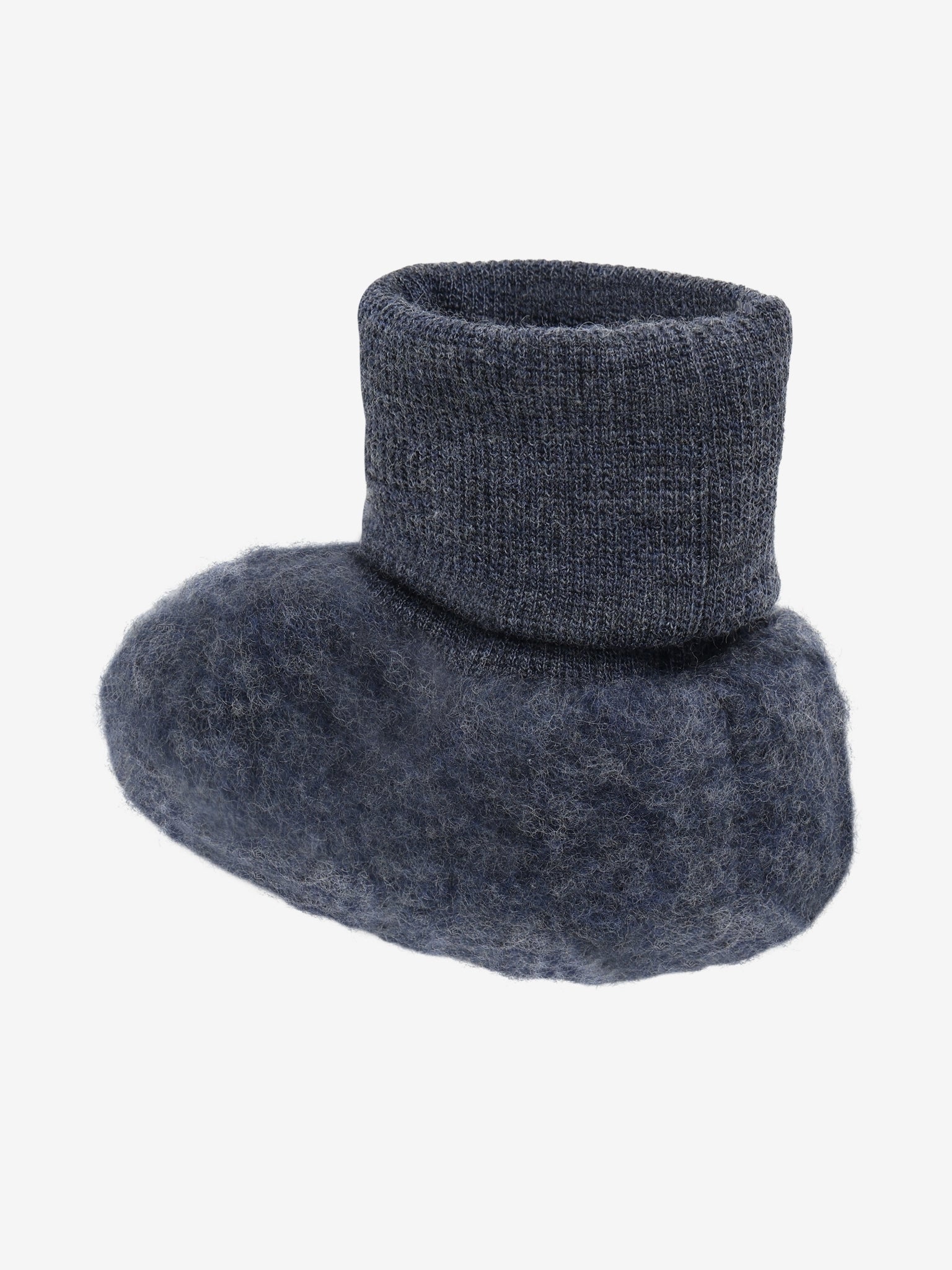 Futter i uldfleece – Ombre Blue Melange