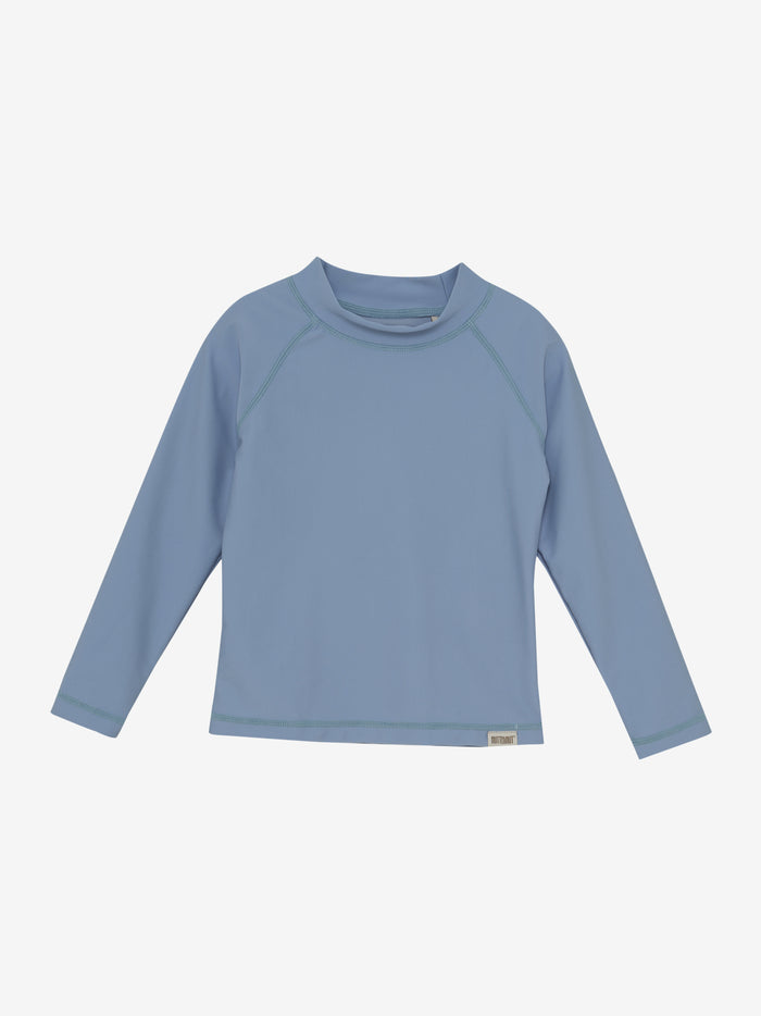 Ensfarvet bade-t-shirt med lange ærmer UPF 40 – Citadel