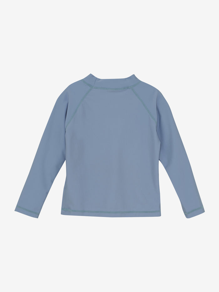 Ensfarvet bade-t-shirt med lange ærmer UPF 40 – Citadel