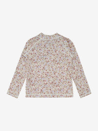 Bade-T-shirt med lange ærmer UPF 60 – Mahogany Rose
