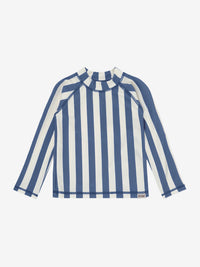 Bade-T-shirt med lange ærmer UPF 60 – Vintage Indigo