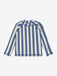 Bade-T-shirt med lange ærmer UPF 60 – Vintage Indigo