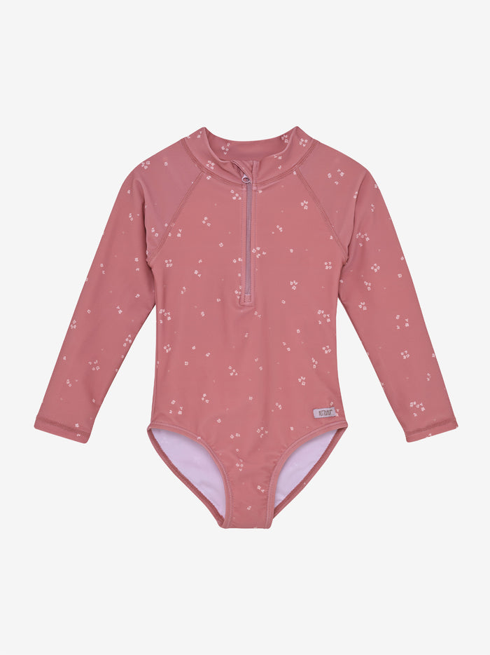 Badedragt med lange ærmer UPF 60 – Ash Rose