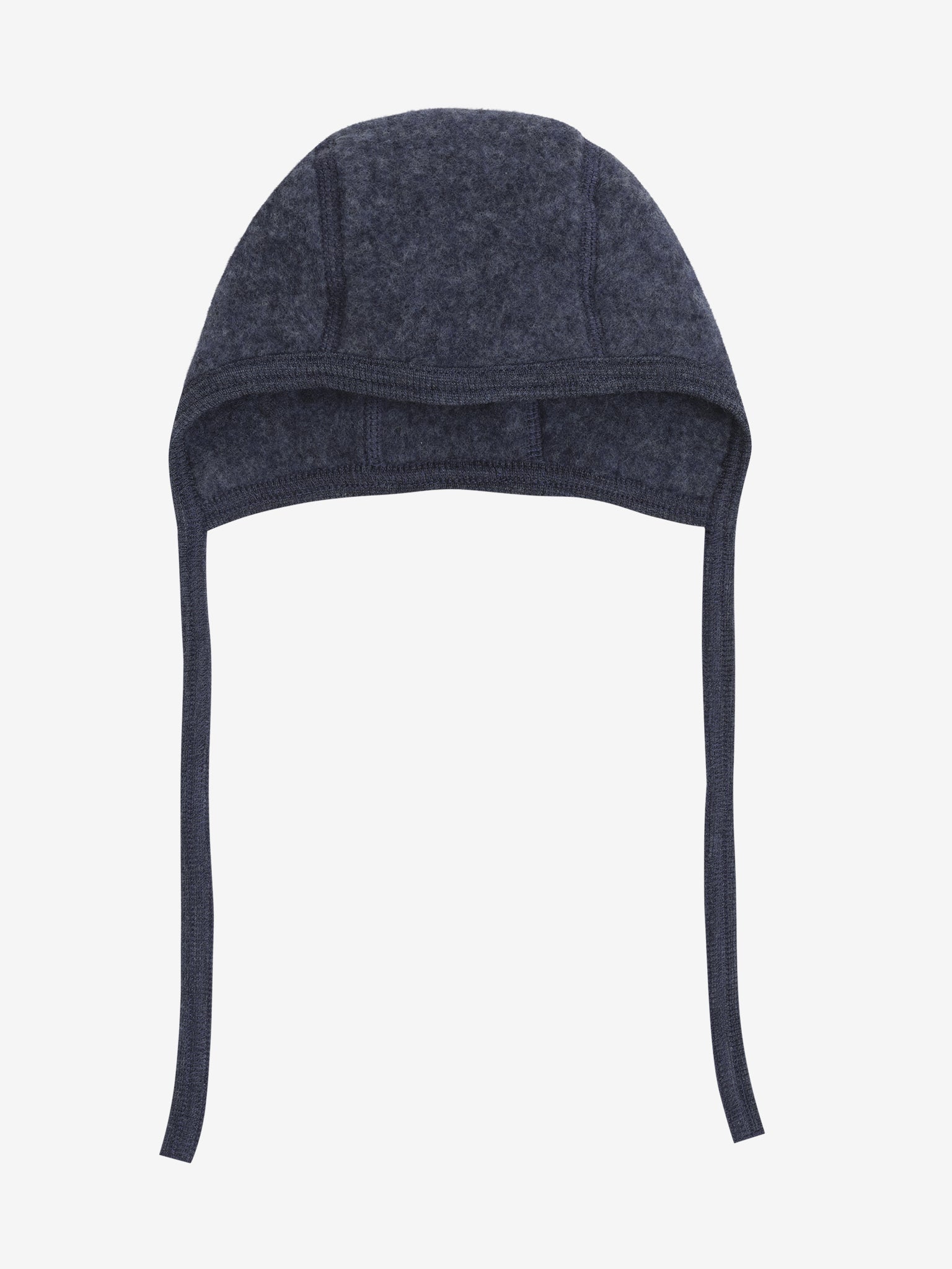 Bonnet i uldfleece – Ombre Blue Melange
