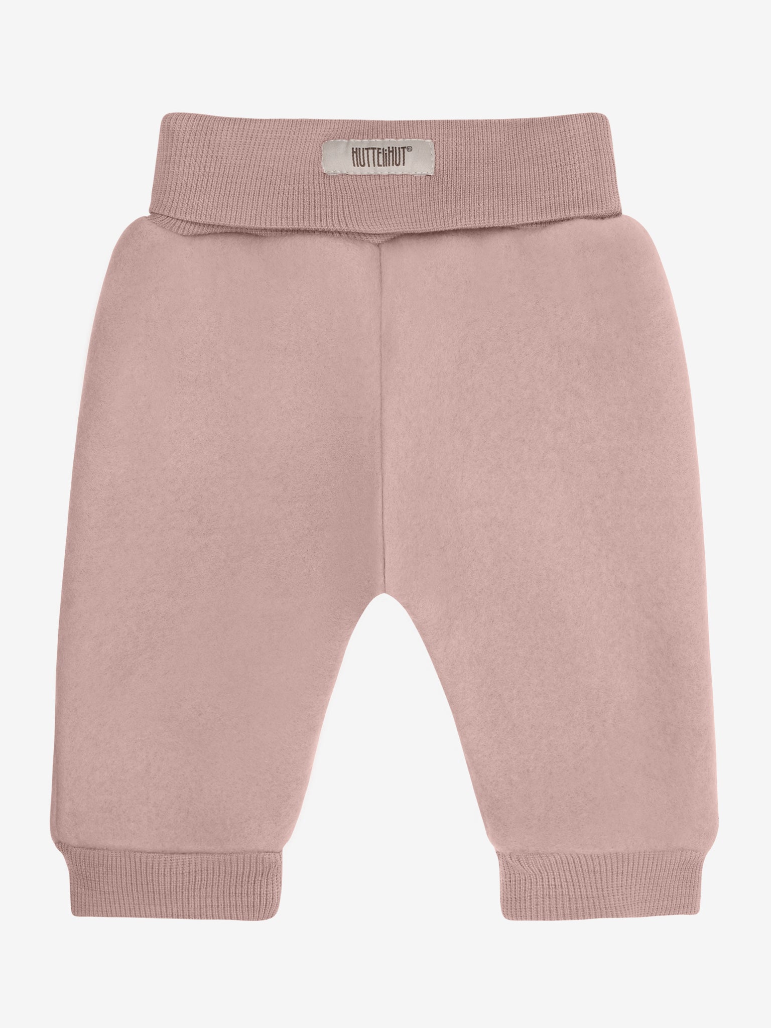 Bukser i uldfleece – Mahogany Rose