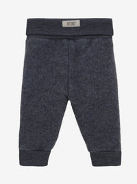 Bukser i uldfleece – Ombre Blue Melange