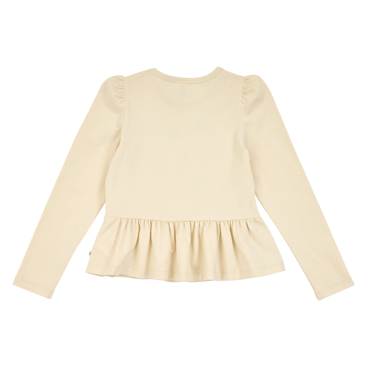 Cottage Peplum Puff L/S T – Oak