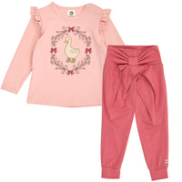 Heritage Duck Baby Set – Blush