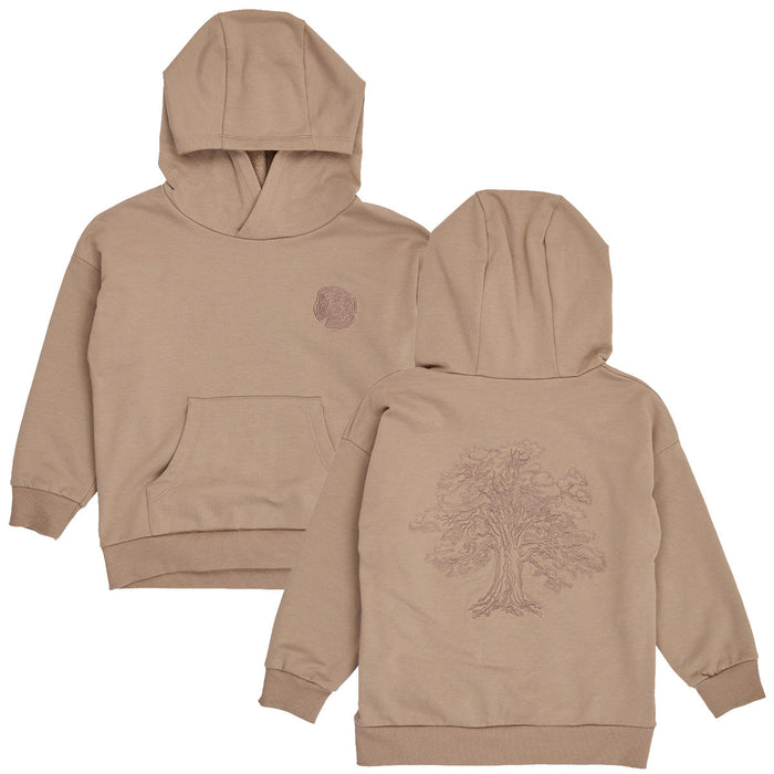 Forest Embroidery Hoodie – Walnut