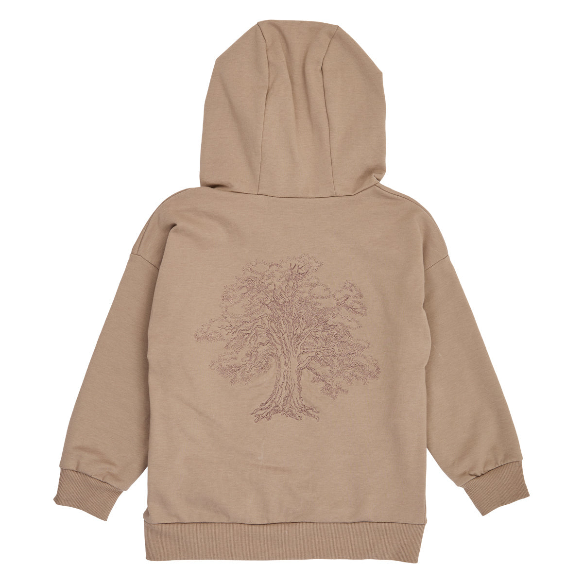 Forest Embroidery Hoodie – Walnut