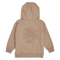 Forest Embroidery Hoodie – Walnut