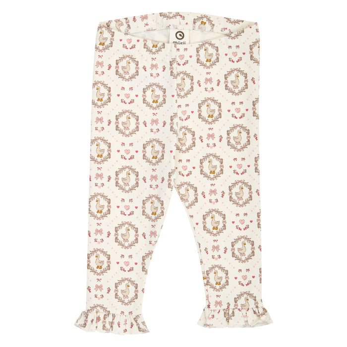 Heritage Duck Frill Leggings Baby – Balsam cream/ Blush/ Baroque rose