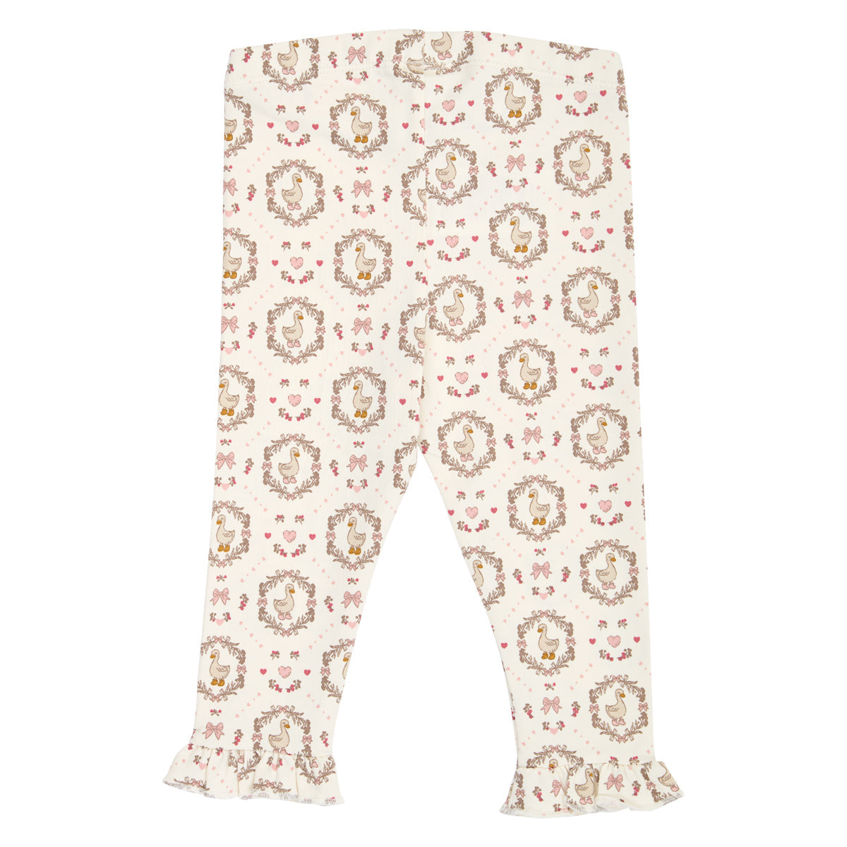 Heritage Duck Frill Leggings Baby – Balsam cream/ Blush/ Baroque rose