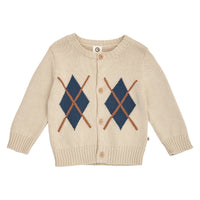 Old English Knit Cardigan Baby – Oak