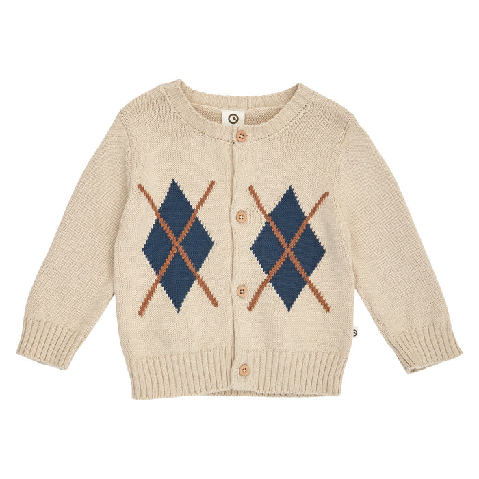 Old English Knit Cardigan Baby – Oak