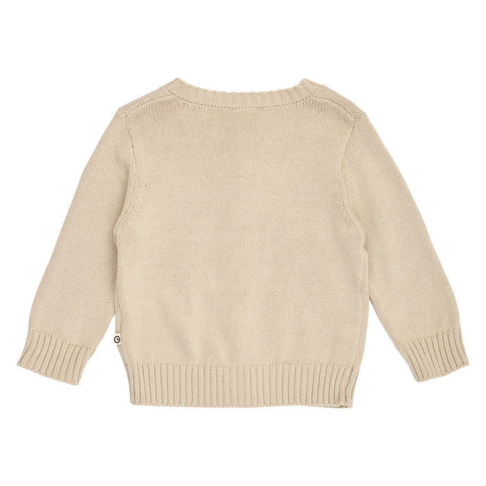 Old English Knit Cardigan Baby – Oak
