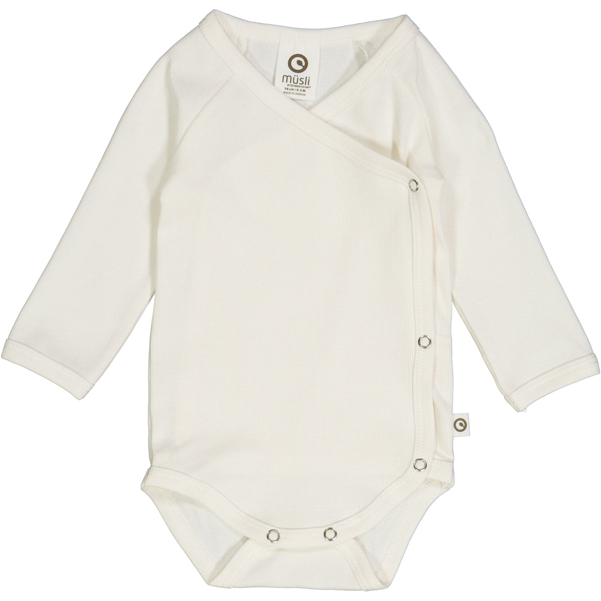Rib l/s body 2-Pack – Balsam cream/ Walnut