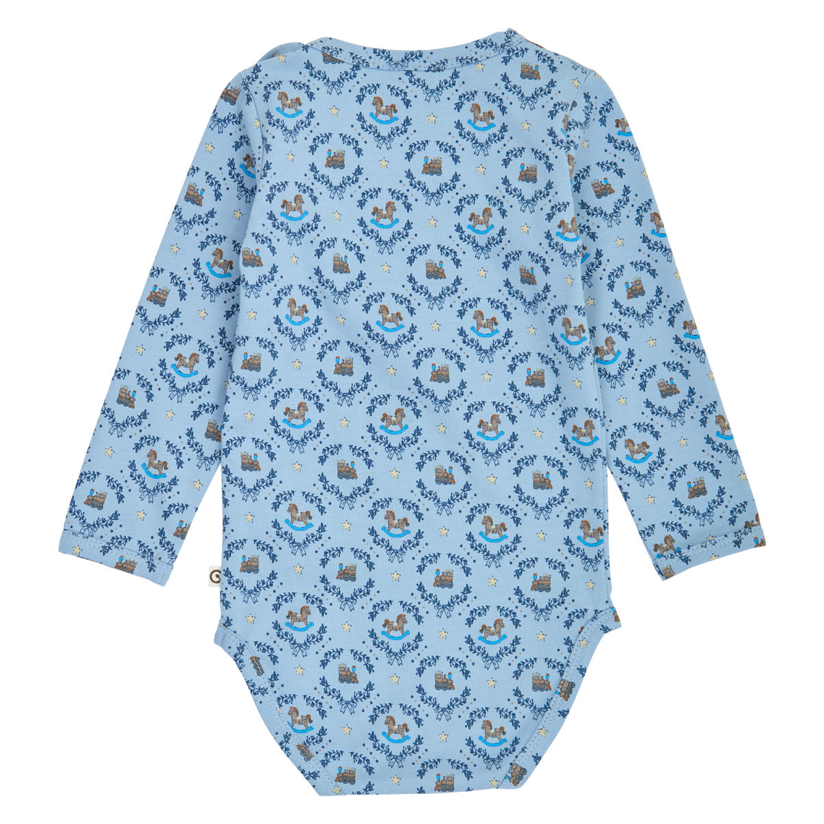 Heritage Train L/S Body – Soft blue/ Navy/ Oak