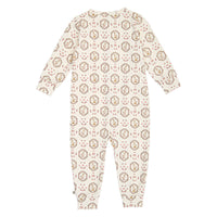 Heritage Duck Zip Bodysuit – Balsam cream/ Blush/ Baroque rose