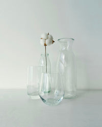 Karafler i klart glas